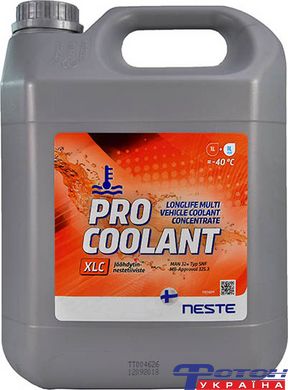 Антифриз Neste Pro Coolant XLC (красный, концентрат), 4л