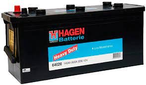 Вантажний акумулятор Hagen 140Ah 800A Heavy Duty 64020