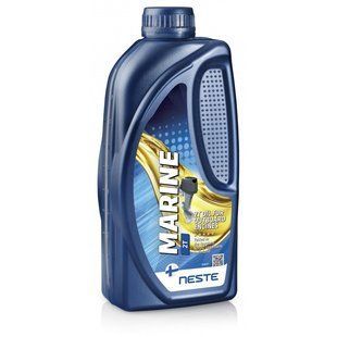Масло моторное Neste 2-Т Marine (API TD)для двухтактных двигателей, 1л