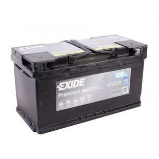 Автомобільний акумулятор EXIDE 6СТ-100 PREMIUM EA1000