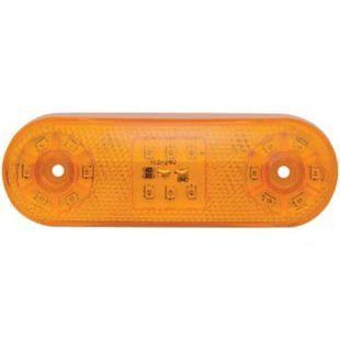 Фонарь габаритный желтый LED 21 диод