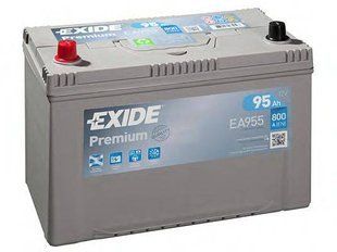 Автомобільний акумулятор EXIDE 6СТ-95 Аз PREMIUM EA955