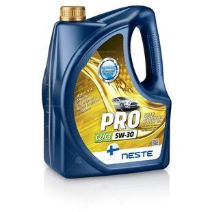 Масло моторное Neste Pro 5W30 C2/C3 API SN, SM/CF синтетическое, 4л
