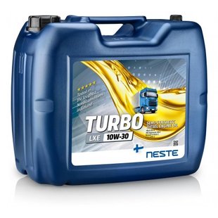 Масло моторное Neste Turbo LXE 10W30 API CI-4,CH,СG,CF-4 полусинт., 17кг