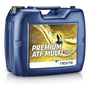 Масло трансмиссионное Neste Premium ATF Multi, 20л красный