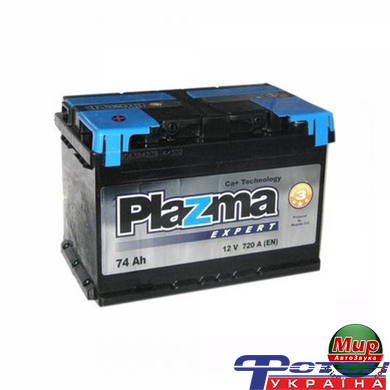 Автомобільний акумулятор Plazma Expert 6СТ-74 (574 63 04)