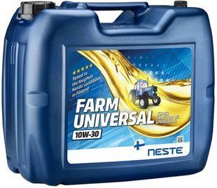 Масло универсальнное Neste Farm Universal 10W30 (API CE, CF-4/SF,GL-4), 17кг