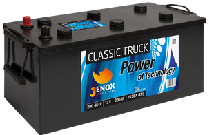 Автомобільний аккумулятор 200 JENOX 6СТ-200 Classic Truck